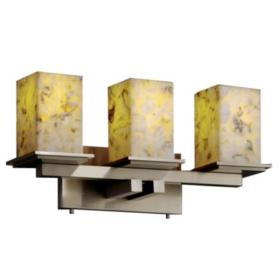 Alabaster Rocks! Montana Bath bar by Justice Design Group - Starlight Lighting USA and Canada
